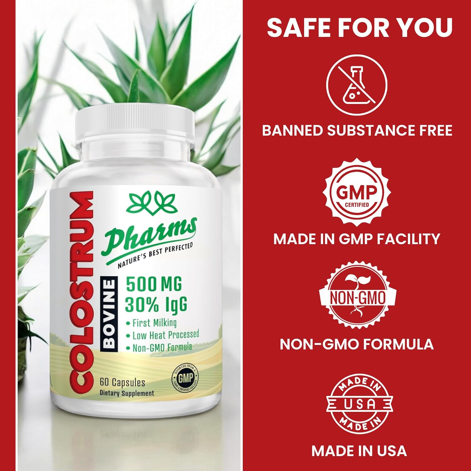 Bovine Colostrum – 30% IgG