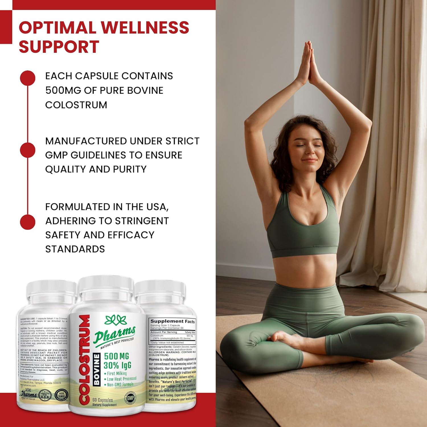 Bovine Colostrum – 30% IgG